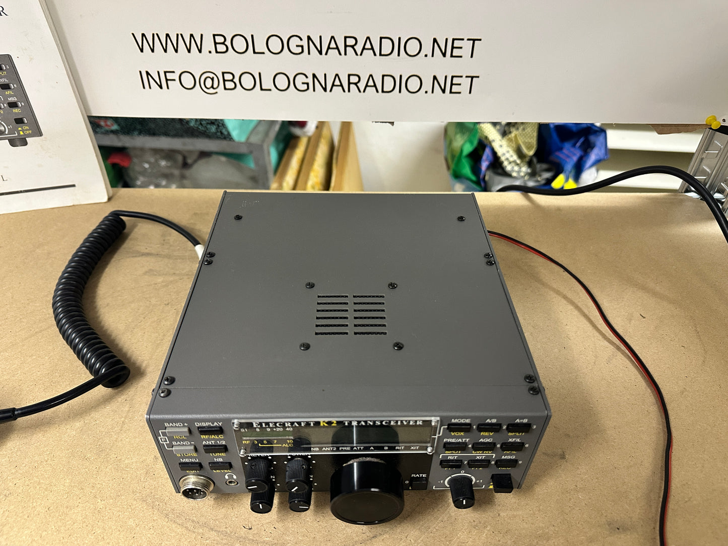 K2 Elecraft con AT - SSB - NB - porta seriale